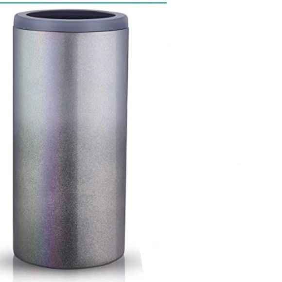 Stainless Steel Insulated Slim Can Cooler NEW - Picture 1 of 3